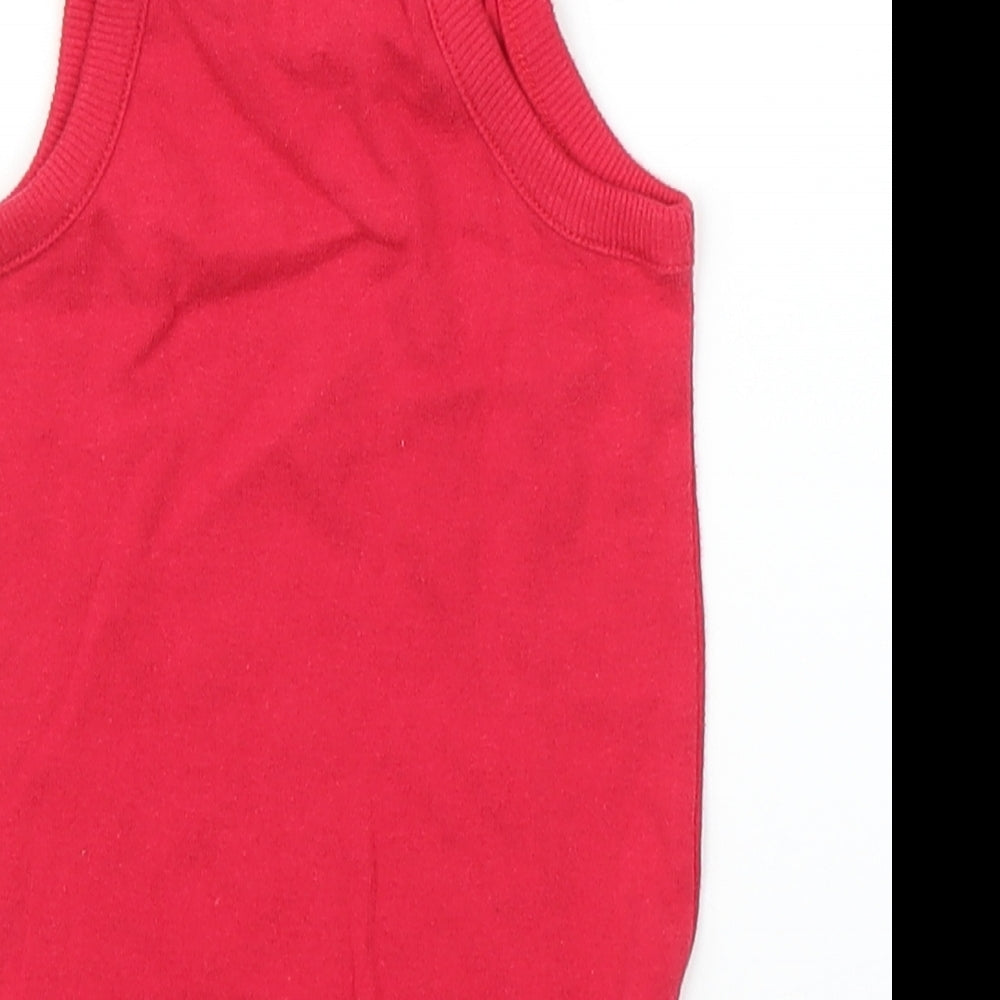 NEXT Girls Red Camisole Blouse Size 12 Months