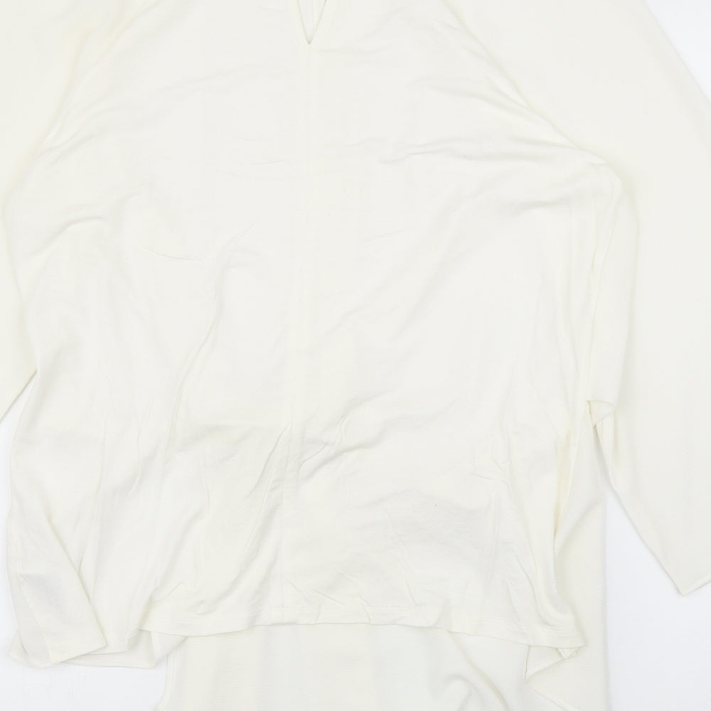 NEXT Womens Ivory Basic Blouse Size 12