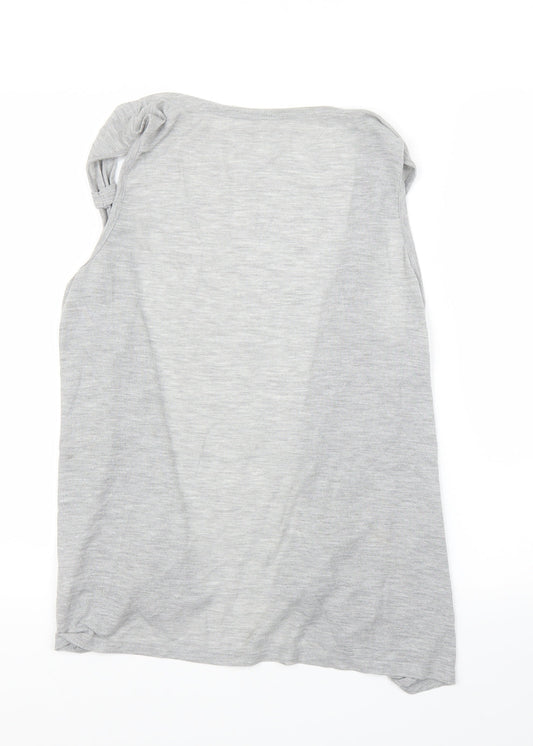 Womens UK Size 16 Soon Grey Cardigan Jumper