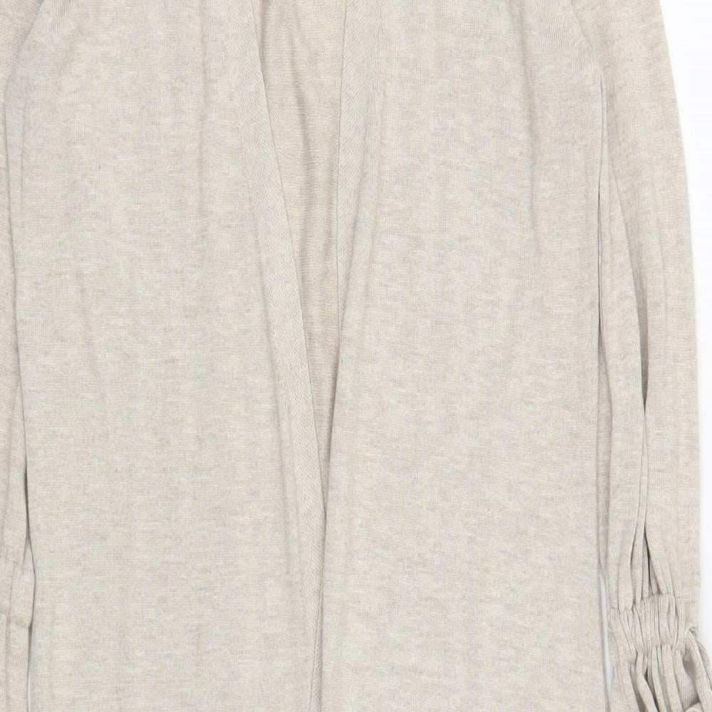 George Womens Beige Cardigan Jumper Size 8