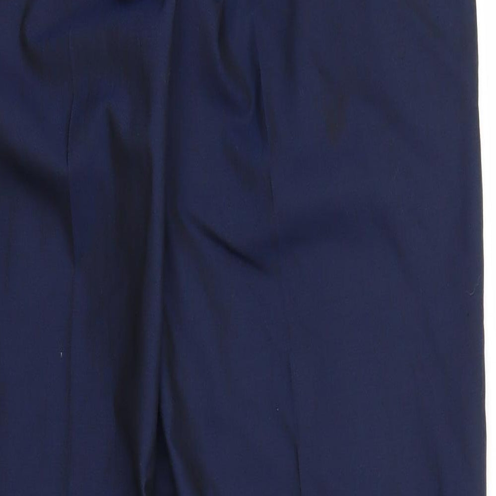 Mens UK Size 30 in Preworn Regular Fit Blue Trousers