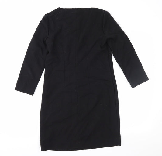 Mango Womens Black Pencil Dress Size S