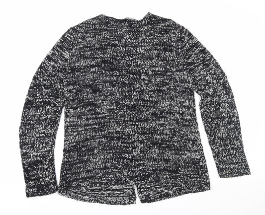 DASH Womens Black Cardigan Jumper Size 12