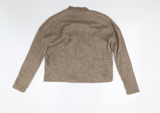 Primark Womens Brown Pullover Jumper Size S