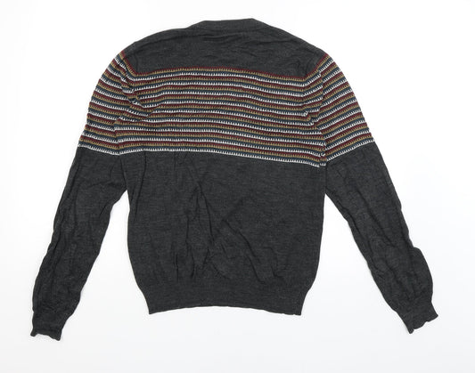 Cedar Wood State Mens Grey Pullover Jumper Size S