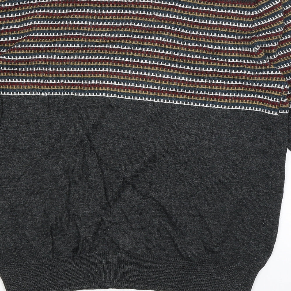 Cedar Wood State Mens Grey Pullover Jumper Size S