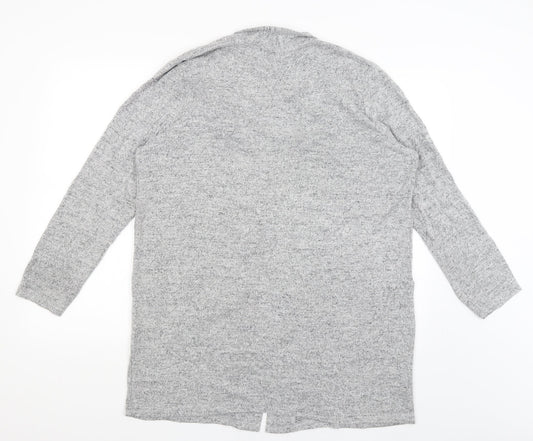 George Womens Grey Wrap Jumper Size 18