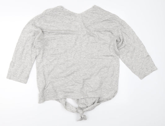 Womens UK Size 16 Marks and Spencer Grey Pullover Jumper