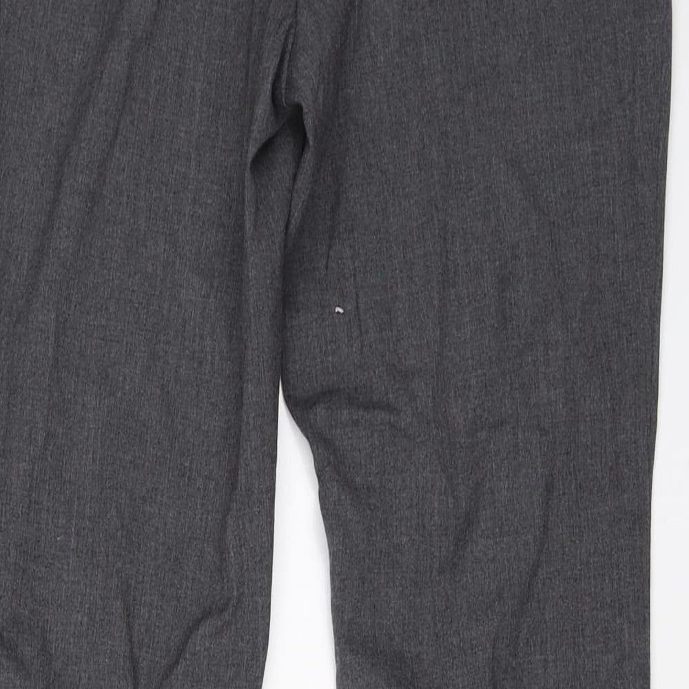 Womens UK Size 38 H&M Regular Fit Grey Trousers