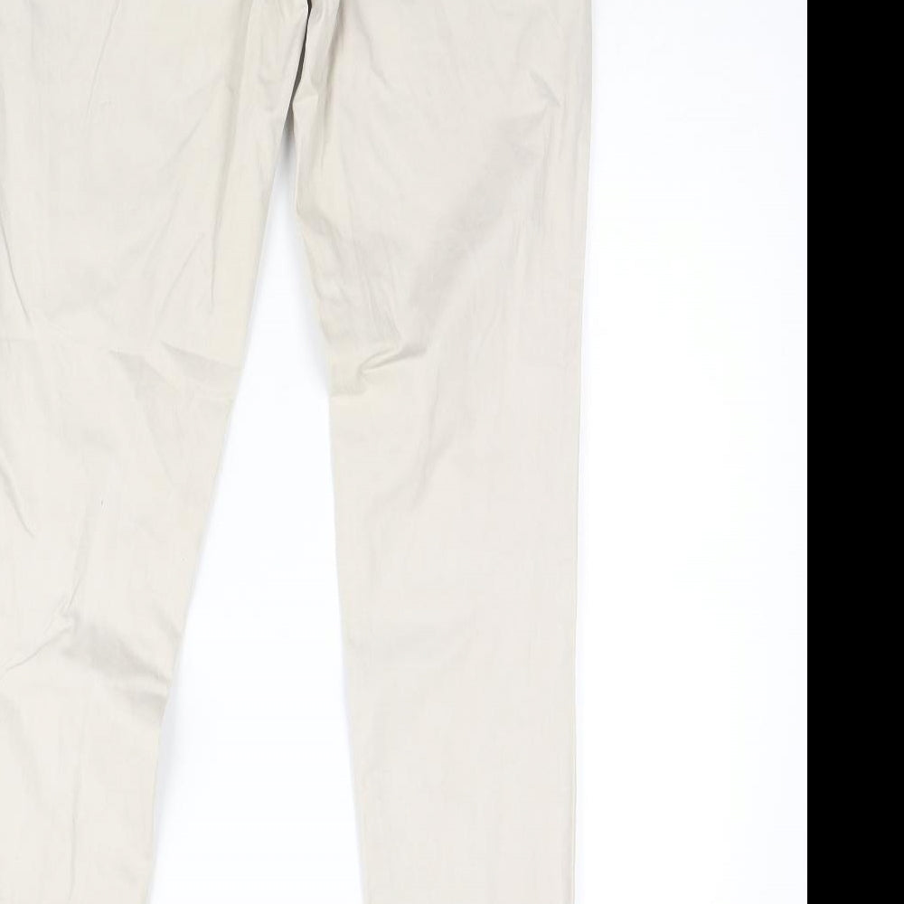 Red Herring Womens Beige Trousers Size 8 L30 in