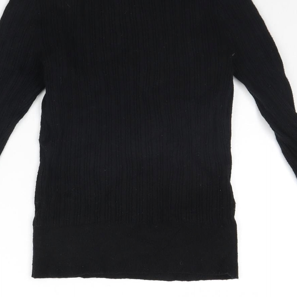 Primark Womens Black Pullover Jumper Size M