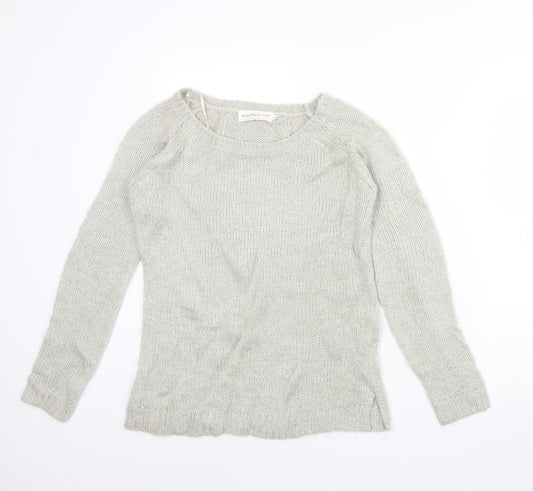 Womens UK Size M RESERVED Ivory Pullover Jumper