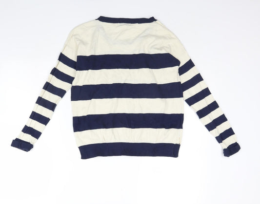 Womens UK Size 10 New Look Beige Pullover Jumper