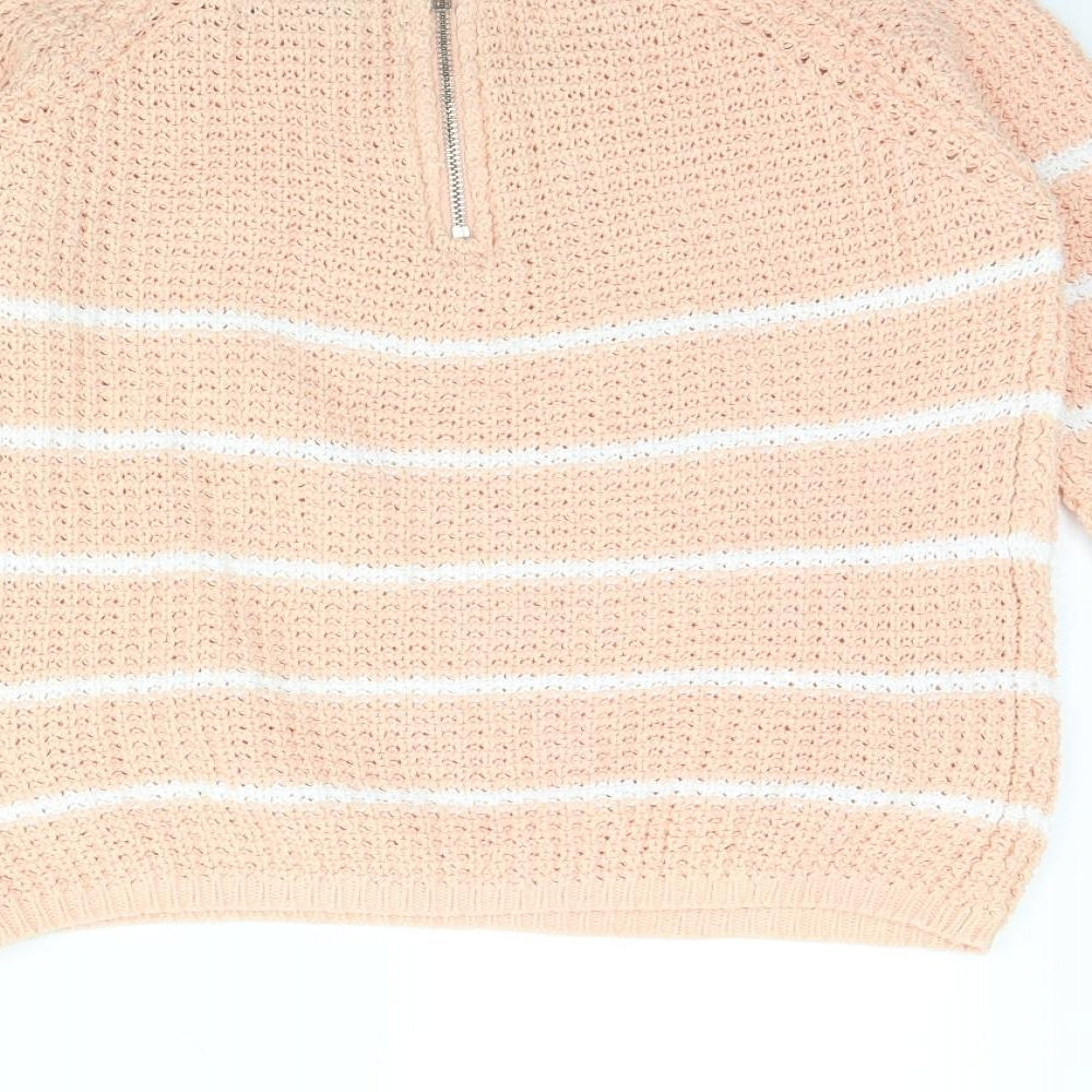 Womens UK Size S only Pink Pullover Jumper