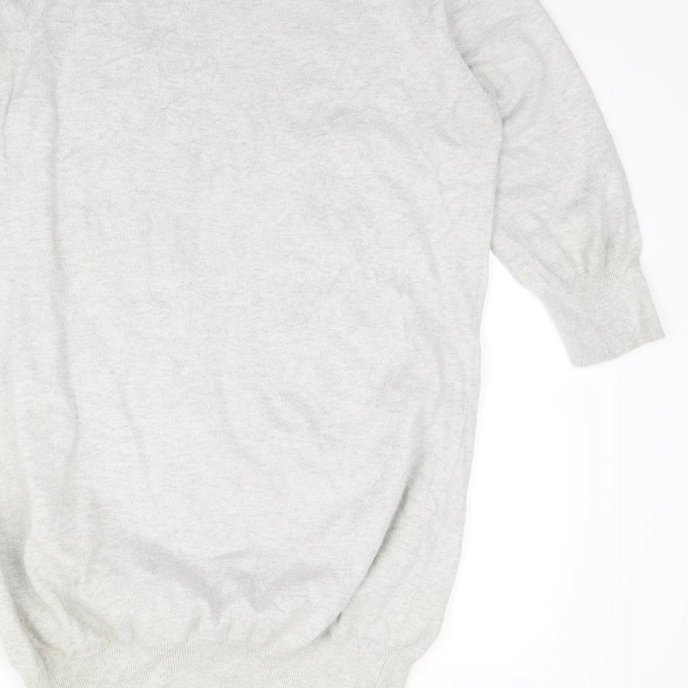 Womens UK Size S NEXT Grey Pullover Jumper