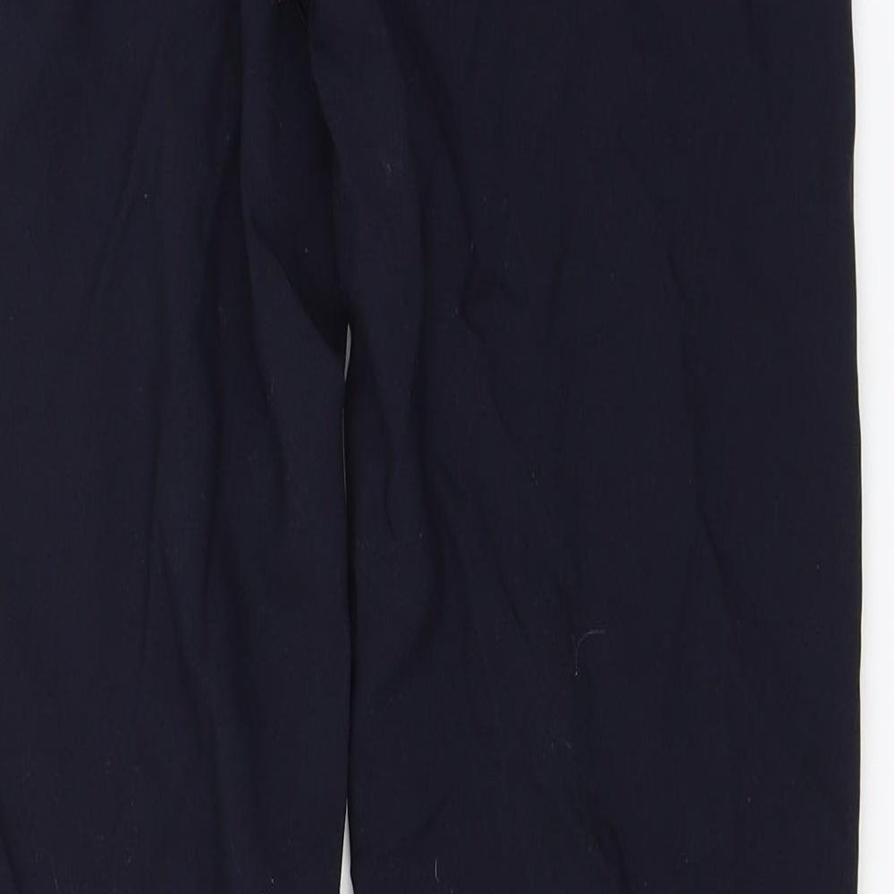 M&S Mens Blue Dress Pants Trousers Size 26 in L30 in
