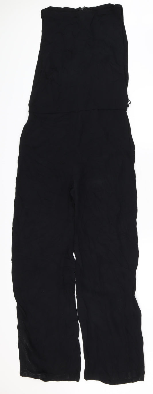 H&M Womens Black Jumpsuit One-Piece Size 6