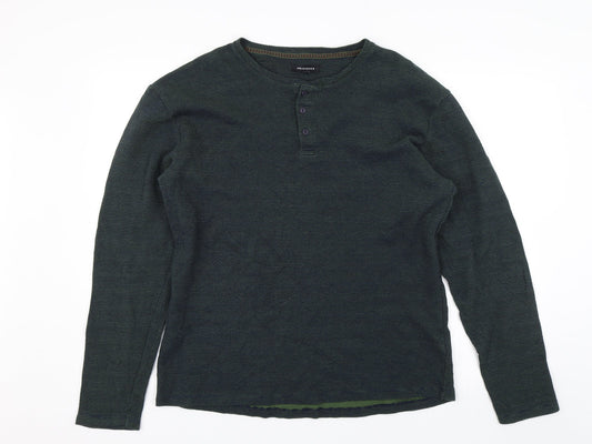 Womens UK Size XL Peacocks Green Pullover Jumper