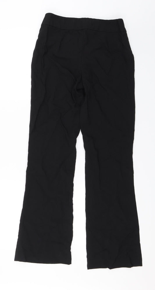 George Womens Black Dress Pants Trousers Size 8 L28 in