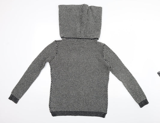 Womens UK Size S Wallis Grey Pullover Jumper