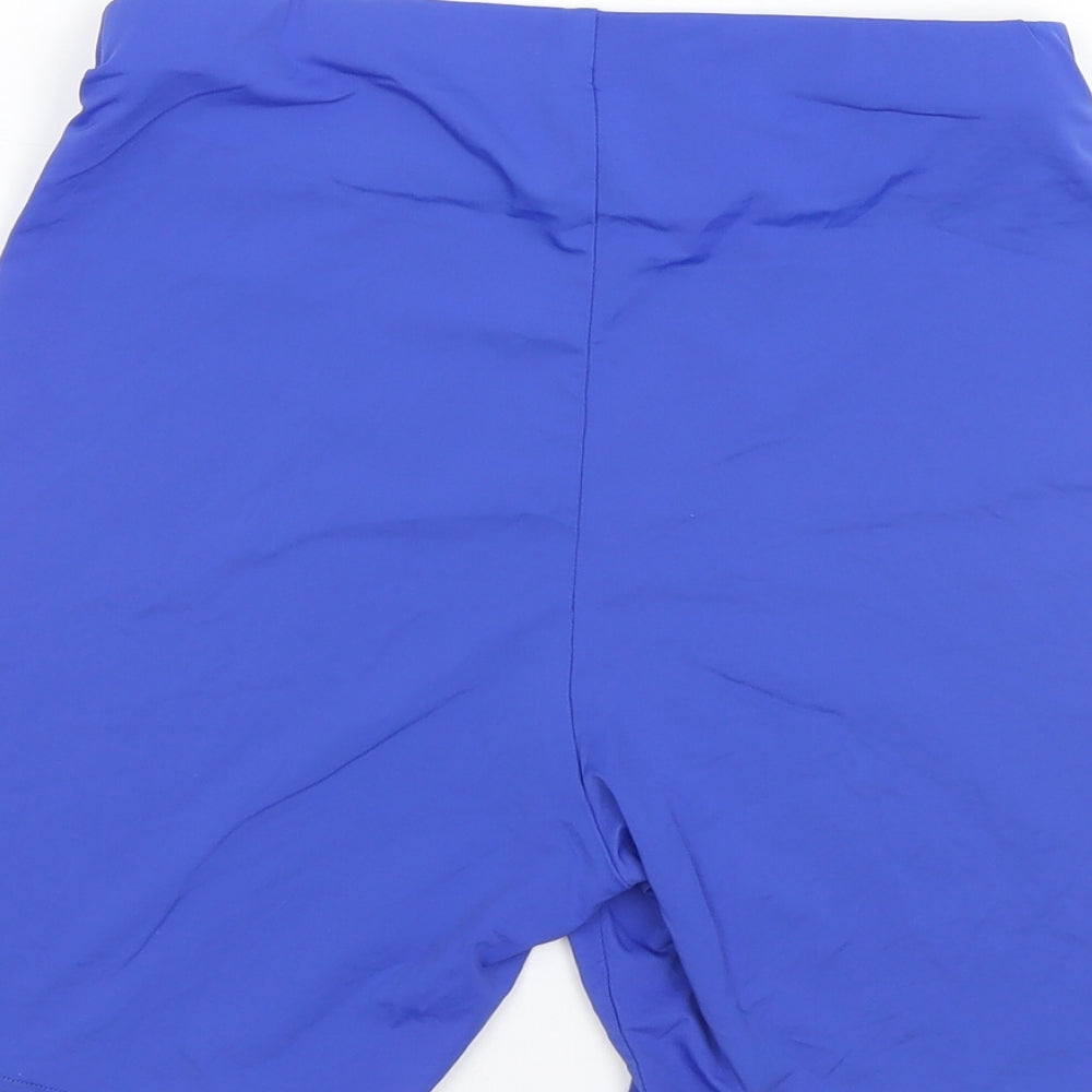 SheIn Womens Blue Compression Shorts Size XS