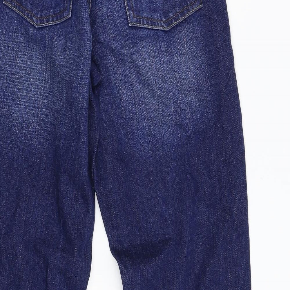 Bloozoo Mens Blue Denim Straight Jeans Size 16 L29 in