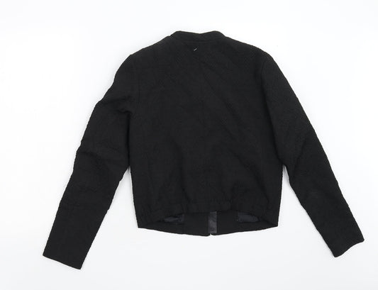 Womens UK Size 8 H&M Black Jacket