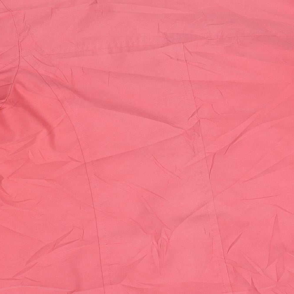 M&S Womens Pink Jacket Blazer Size 16