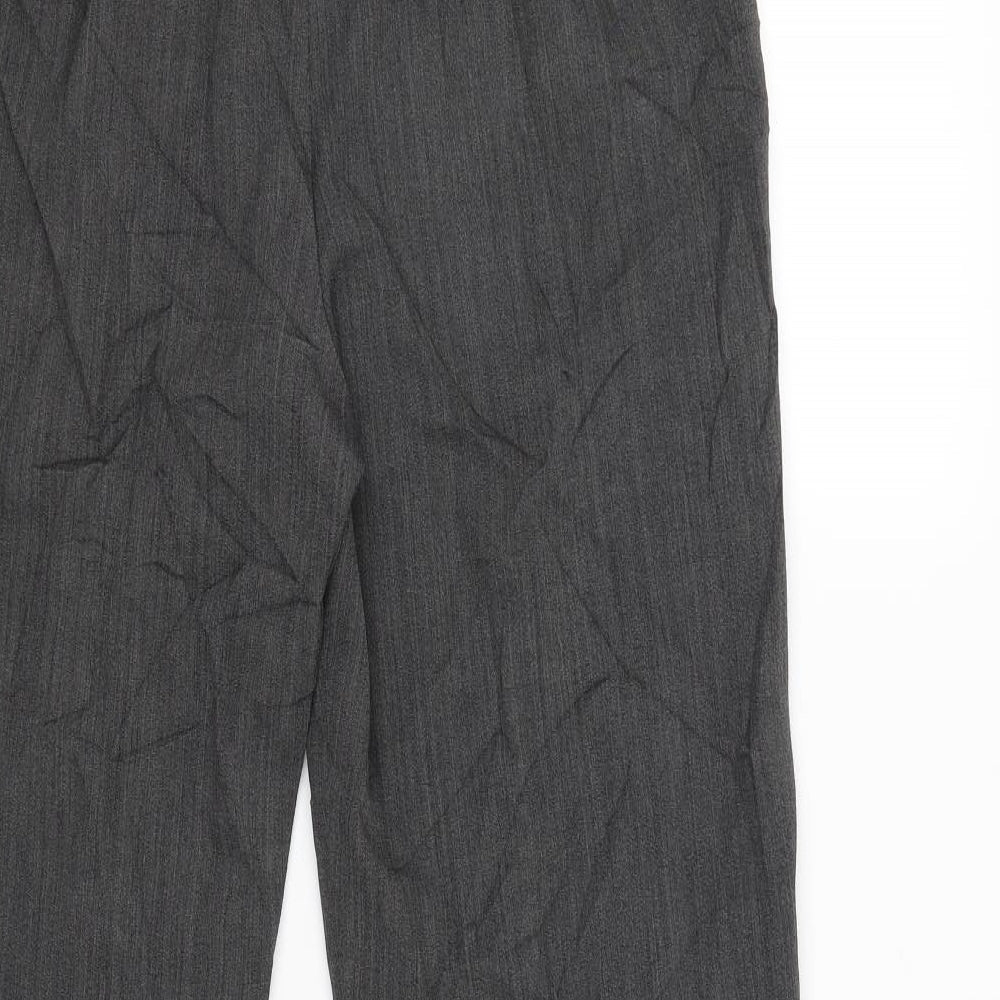 CC Womens Grey Trousers Size 14 L29 in