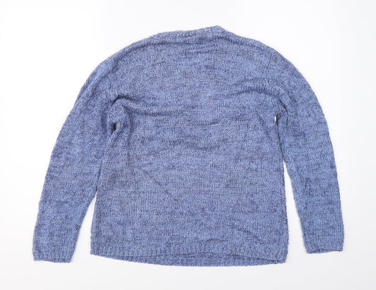 Womens UK Size M Betty Barclay Blue Pullover Jumper