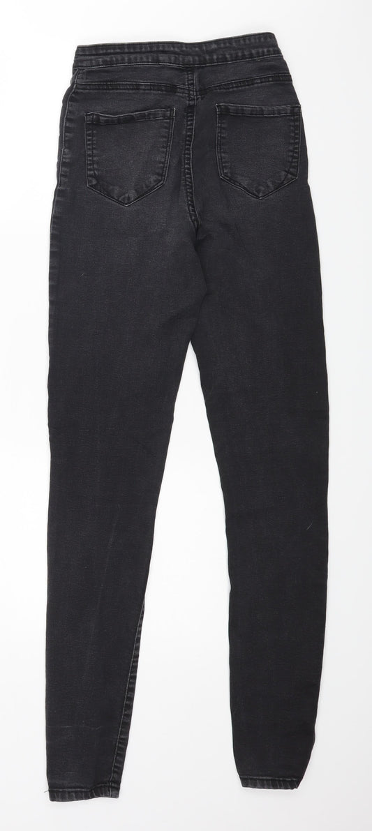 Denim & Co. Womens Black Skinny Jeans Size 8 L29 in