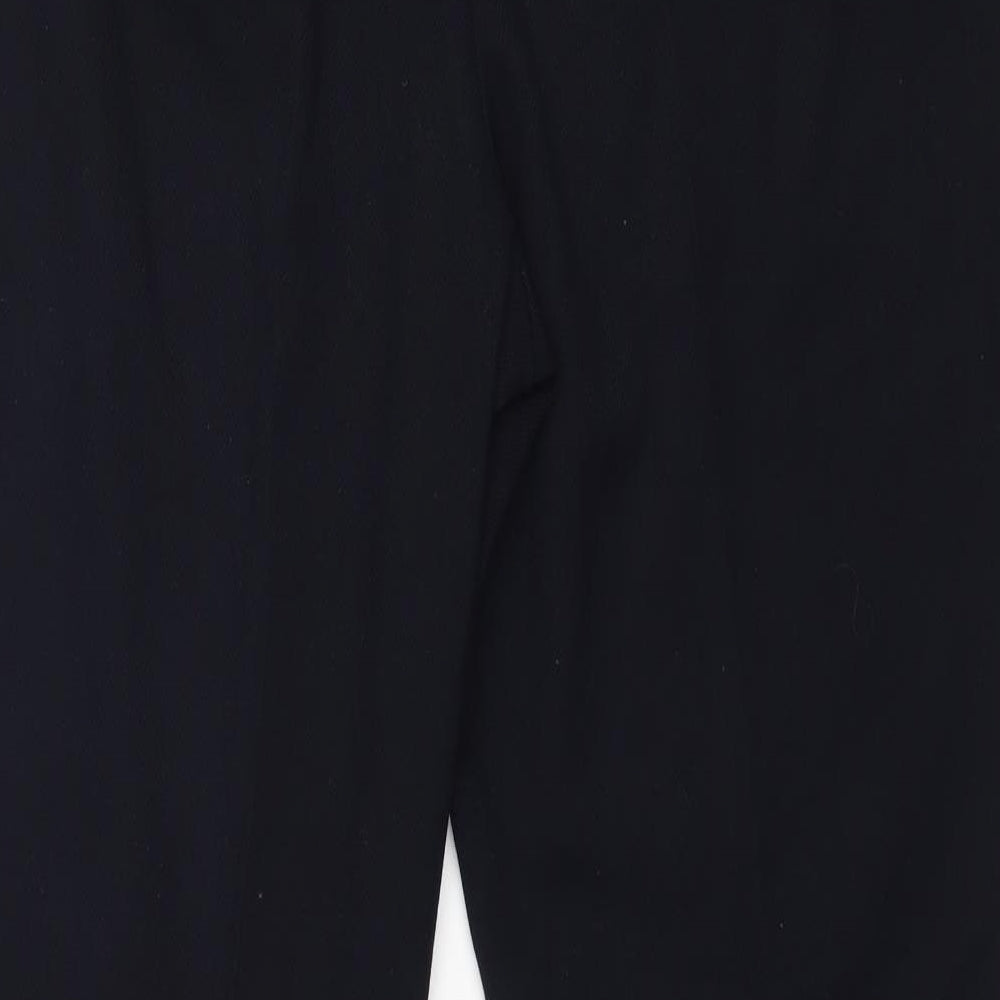 Womens UK Size 12 Papaya Regular Fit Dress Pants Blue Trousers