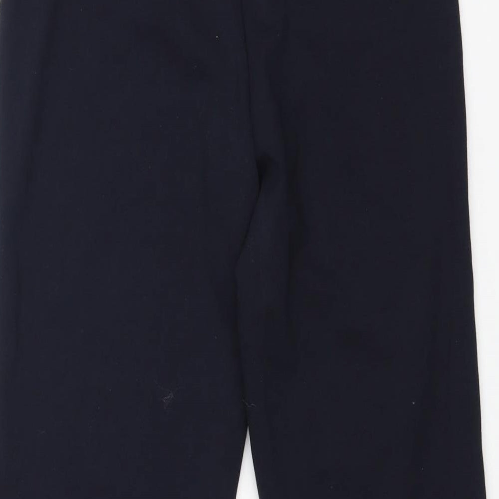 Womens UK Size 10 Principles Regular Fit Dress Pants Blue Trousers