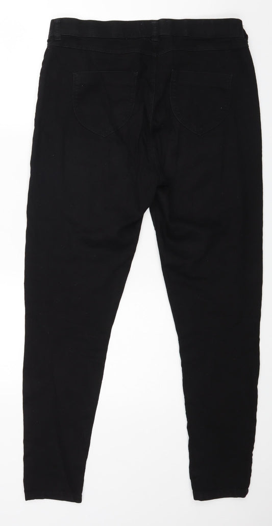 Dorothy Perkins Womens Black   Skinny Jeans Size 10 L30 in