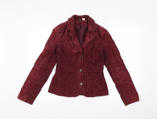 Womens UK Size 6 H&M Red Jacket