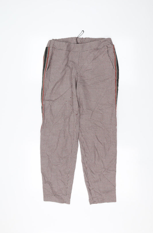 Womens UK Size 6 Primark Regular Fit Red Trousers