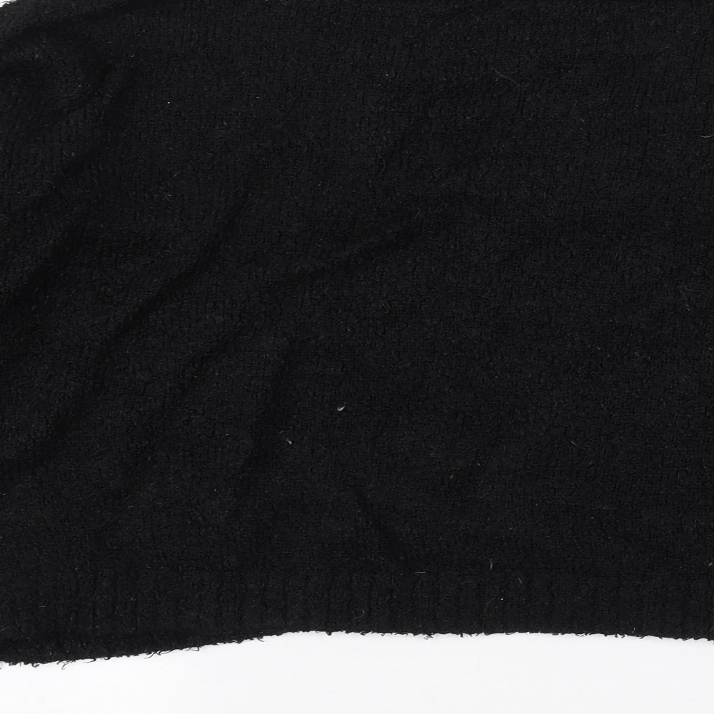Womens UK Size 10 Love knitwear Black Pullover Jumper