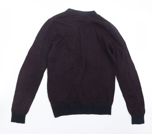 NEXT Mens Blue Knit Pullover Jumper Size S