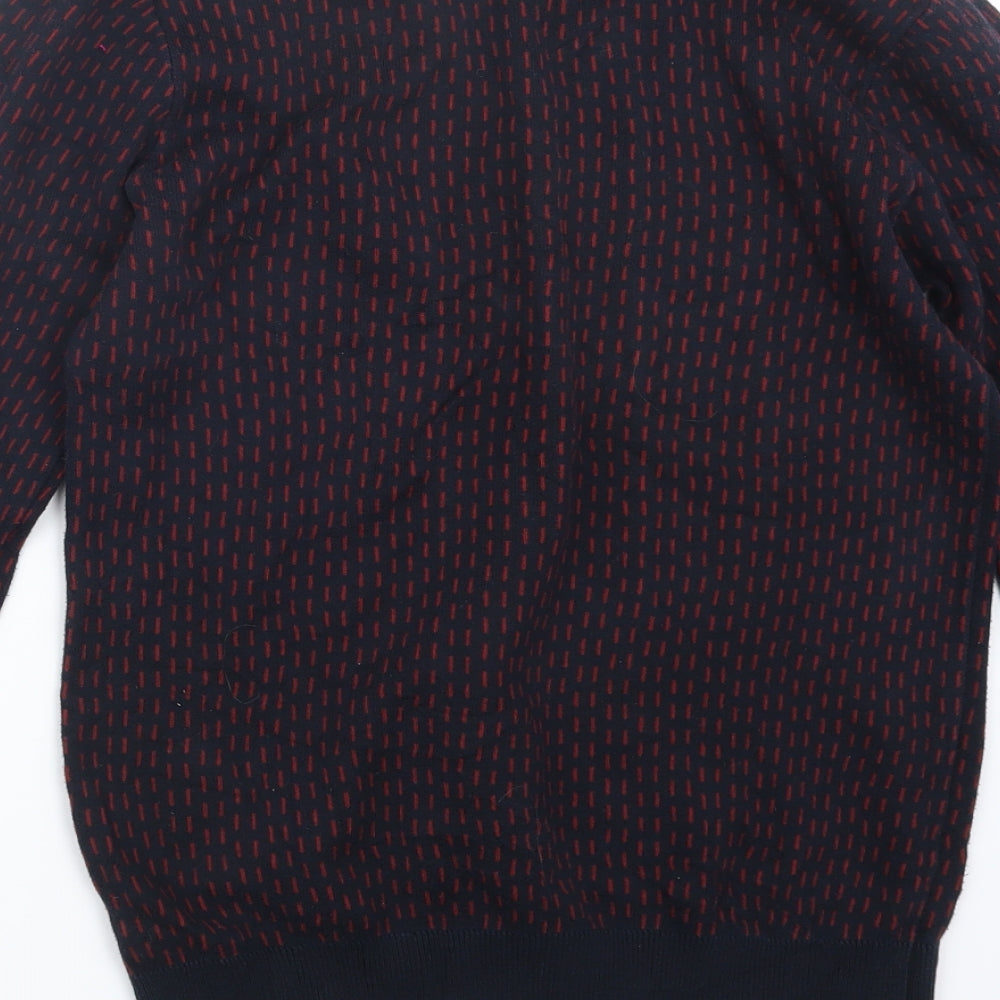 NEXT Mens Blue Knit Pullover Jumper Size S