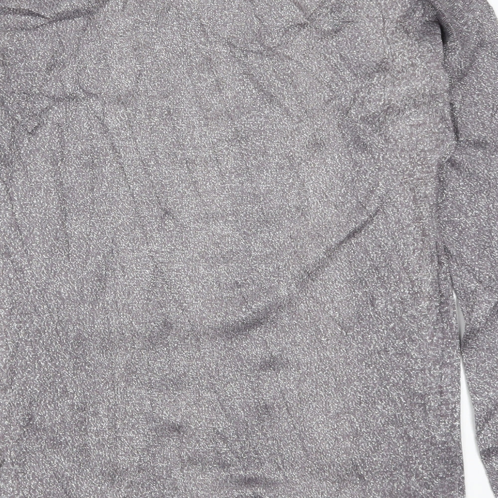 Womens UK Size 8 Atmosphere Grey Pullover Jumper