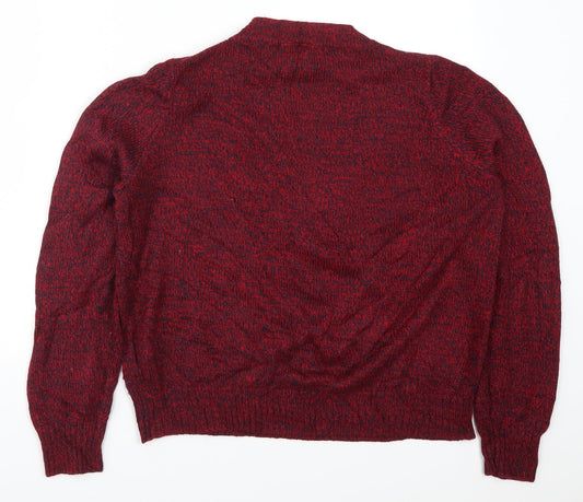 Womens UK Size M H&M Red Pullover Jumper