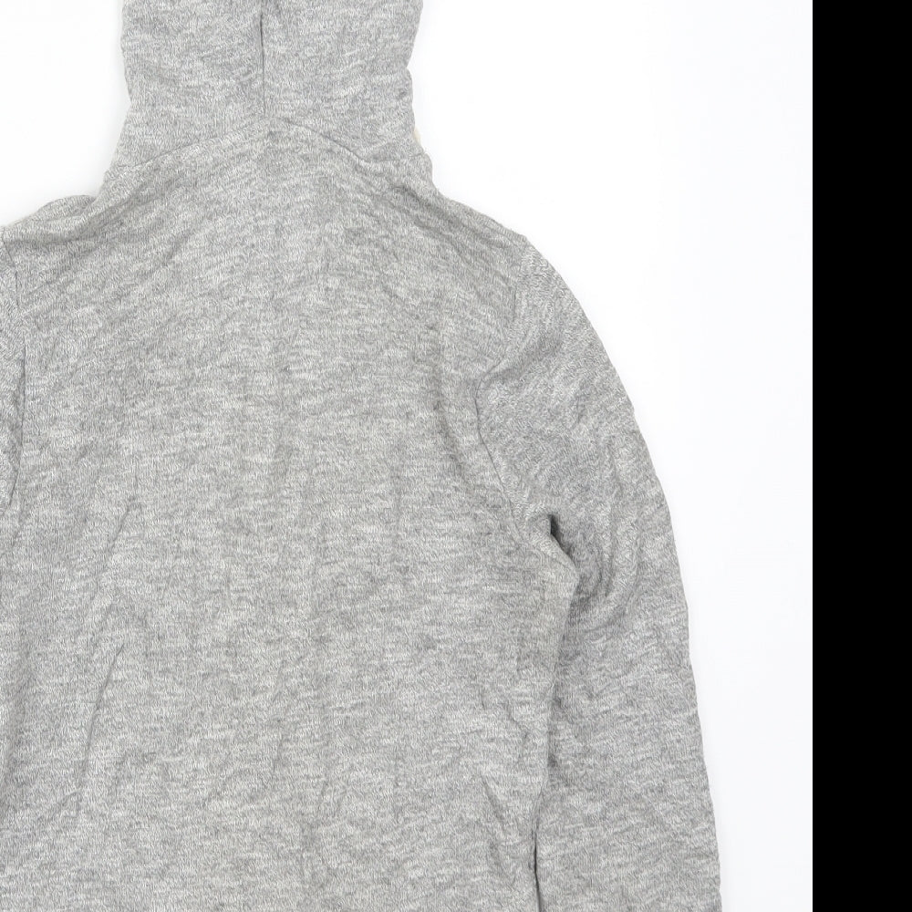 Atmosphere Womens Grey Full Zip Hoodie Size 6