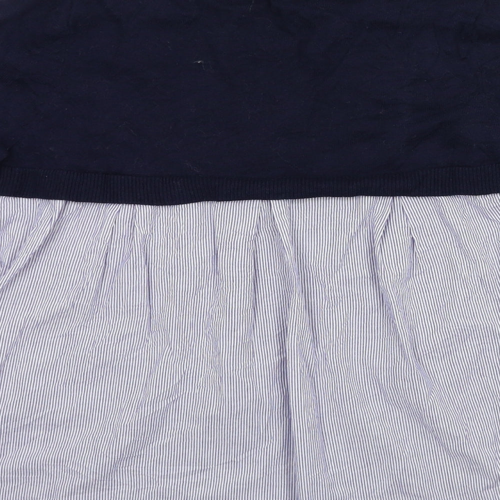 Womens UK Size S Oasis Blue Pullover Jumper