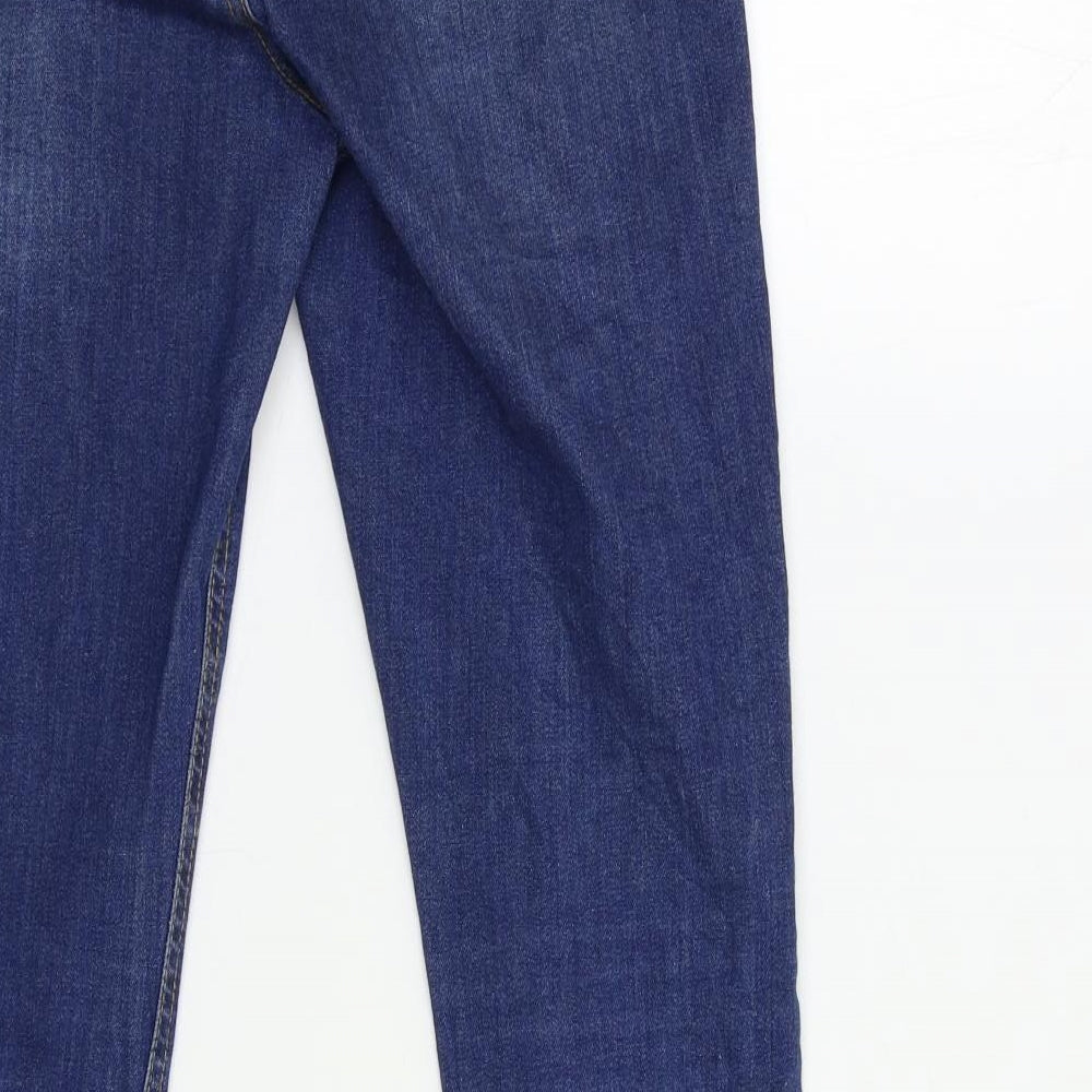 Womens UK Size 26 in Preworn Regular Fit Skinny Blue Jeans