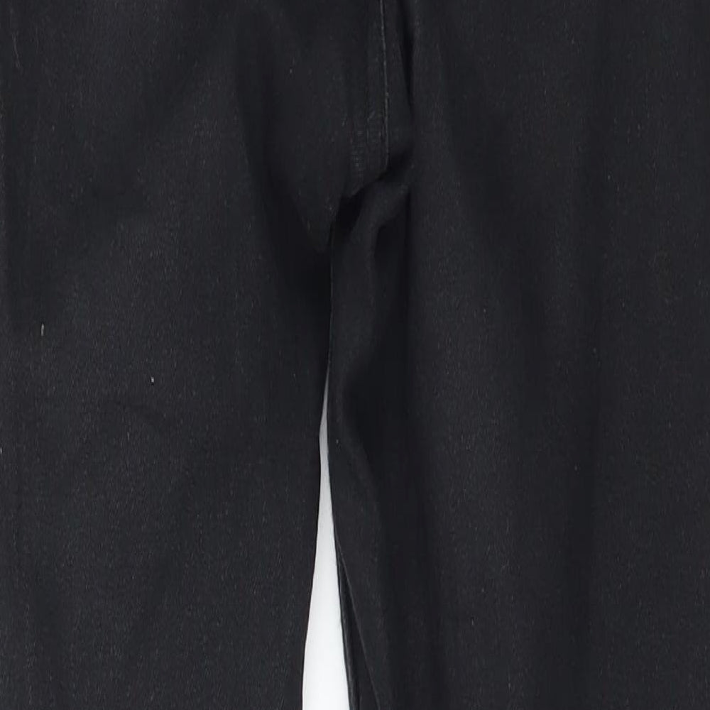 Bershka Womens Black Denim Skinny Jeans Size 8 L25 in