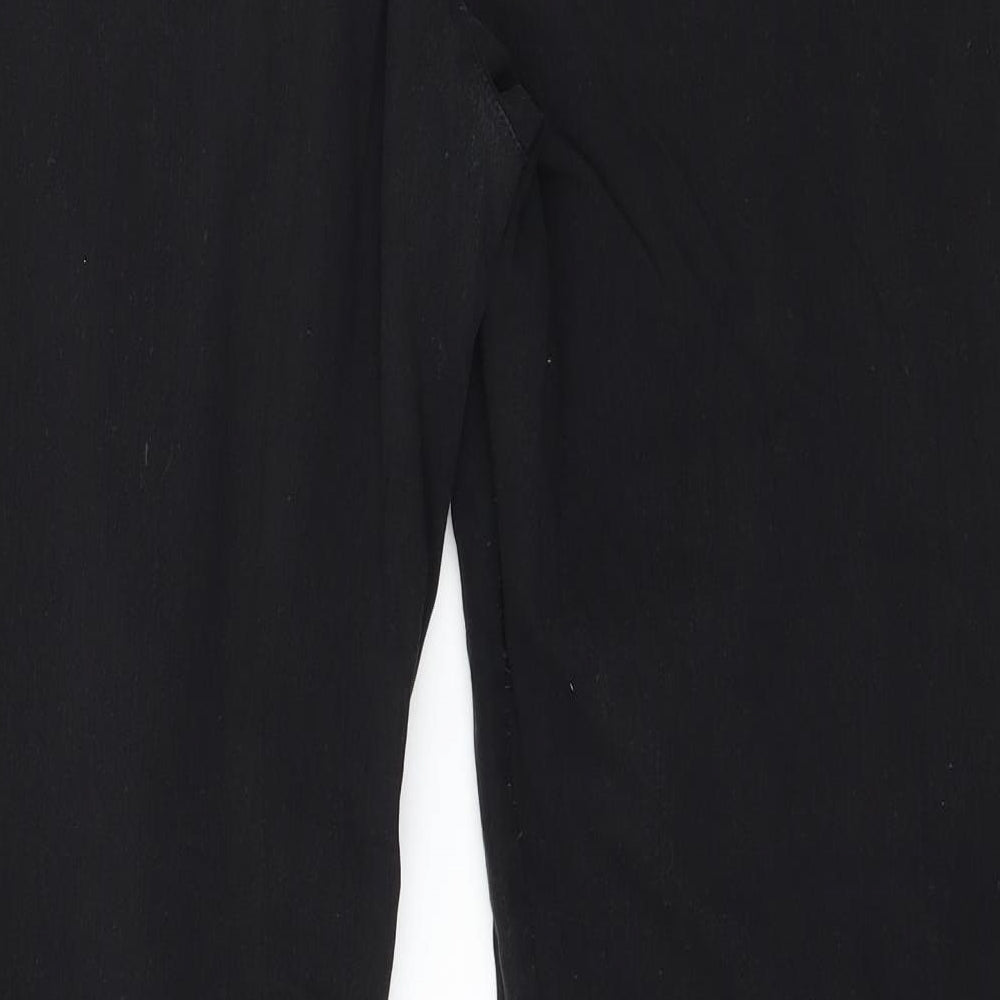 Preworb Womens Black Trousers Size 36 in L20 in