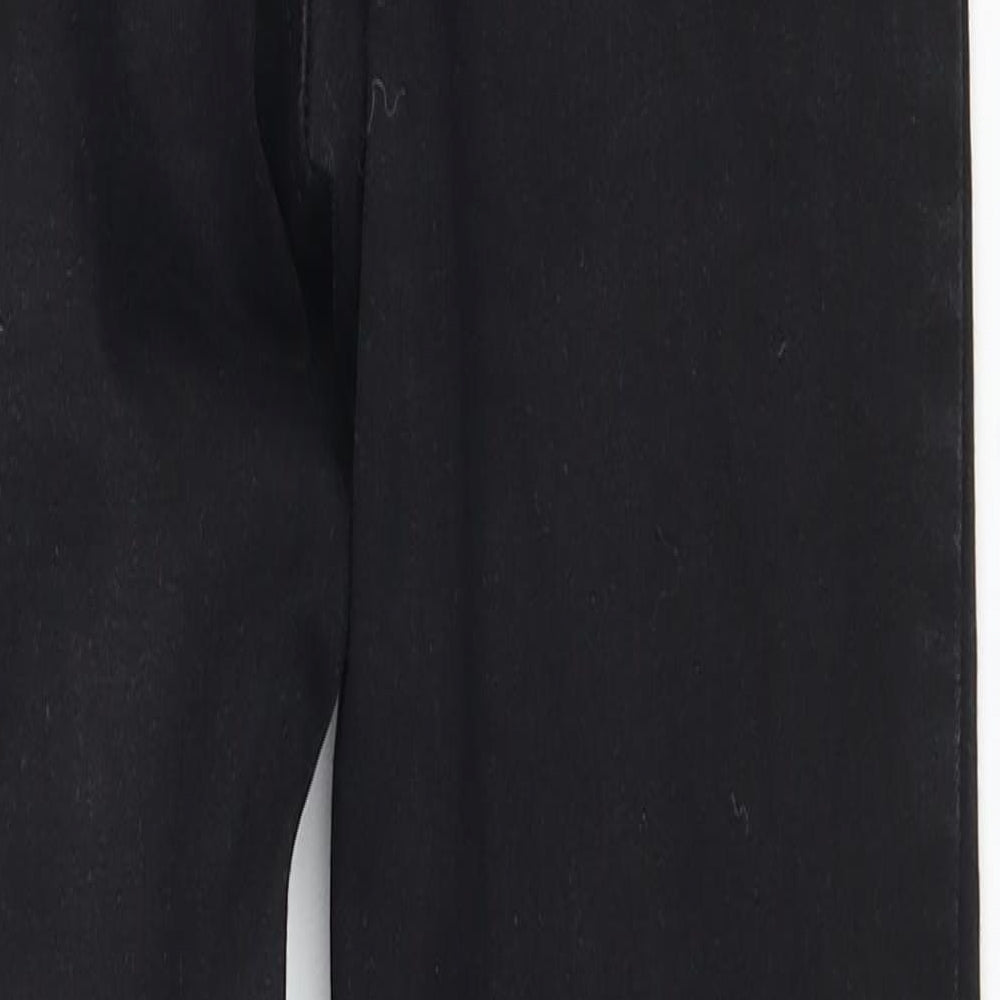 Denim & Co. Womens Black Denim Skinny Jeans Size 10 L29 in