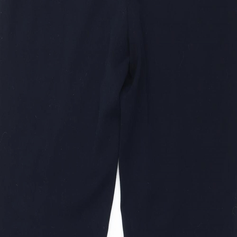 Womens UK Size 30 in Preworn Regular Fit Blue Trousers