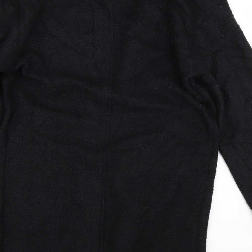 Womens UK Size 8 M&S Black Cardigan Jumper