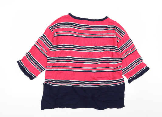 Womens UK Size 14 NEXT Multicoloured Pullover Jumper